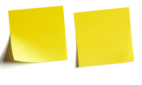 sticky note yellow Gallery