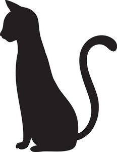 Cat Silhouette Clip Art Free - ClipArt Best