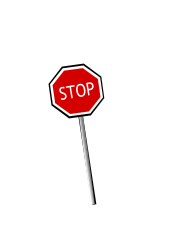 Wait! Free Stop Sign Clip Art - ibytemedia