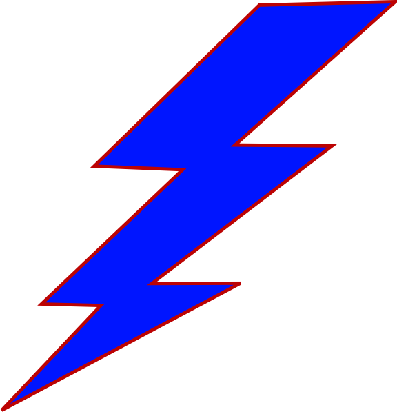 Clip Art Lightning Bolt