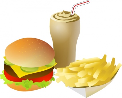 Fast Food Clip Art - Tumundografico