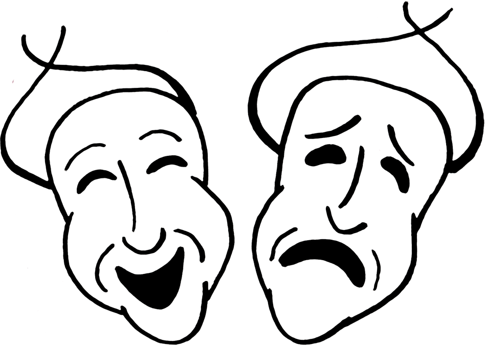 Drama Masks Clipart