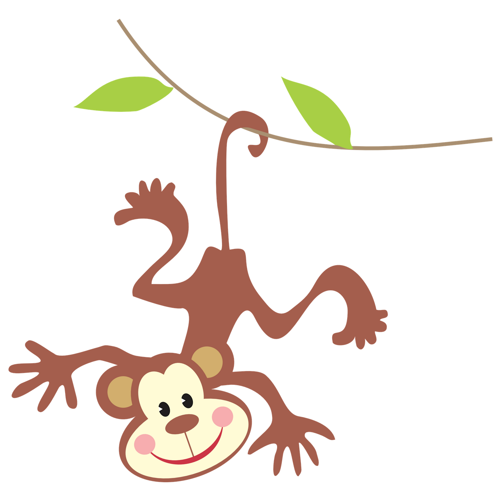 Monkey clip art free downloads