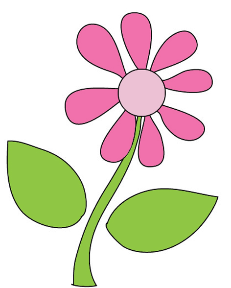 Spring flower clip art images