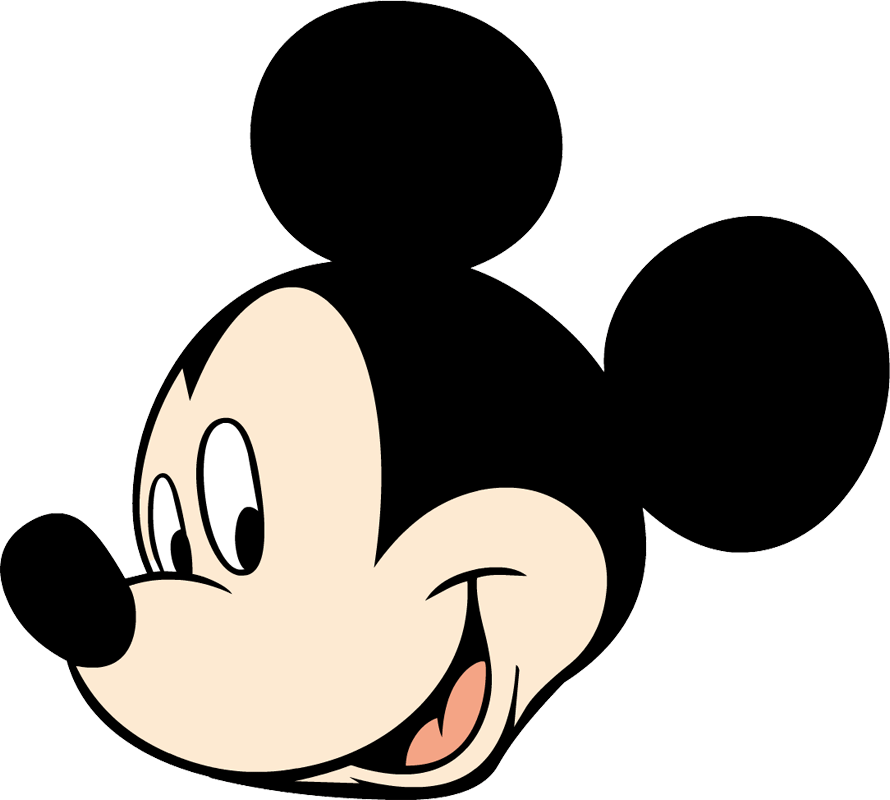 Mickey mouse head clip art