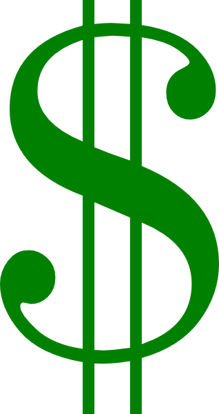 Dollar sign clipart no background