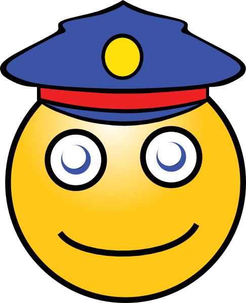 Smiley Postman clip art - vector clip art online, royalty free ...