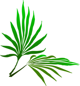 Palm Sunday Branch Clip Art - vector clip art online ...