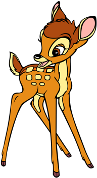 Clipart - Bambi - Fest-
