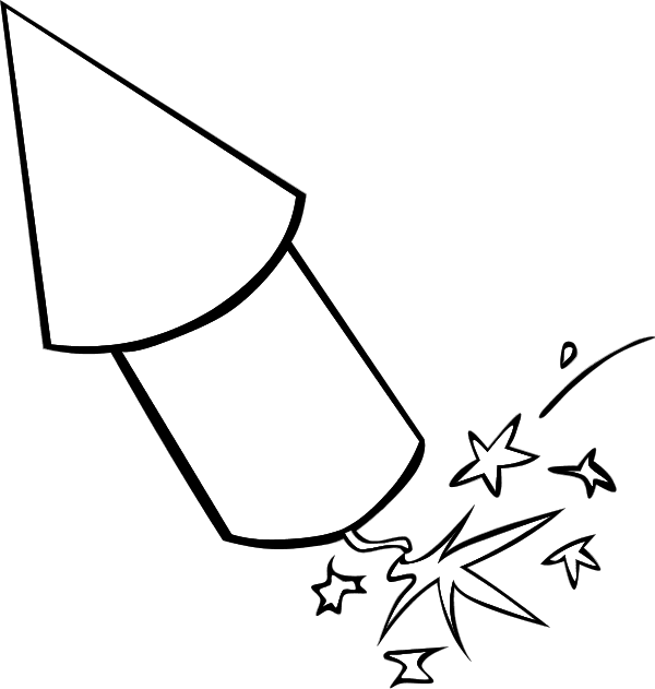 rocket firework clipart png