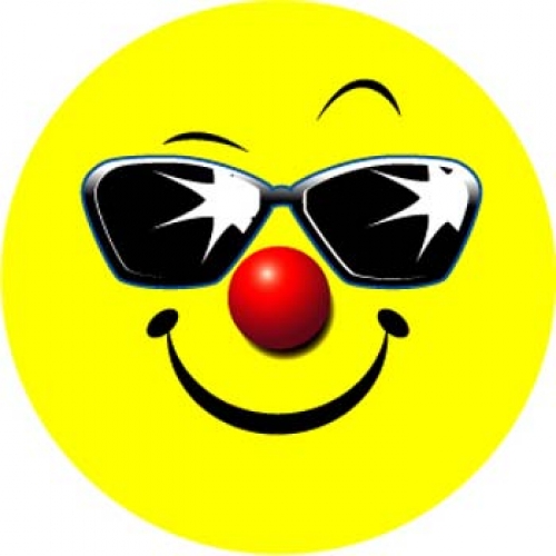 Smiley Sunglasses Stickers: Huge Selection of Clown Supplies, Face ...
