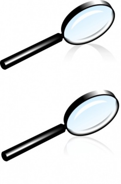 Rihard Magnifying Glass clip art | Download free Vector