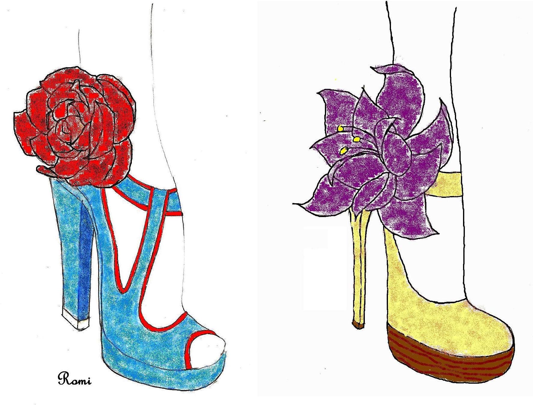 Shoes Coloring Page In The Closet