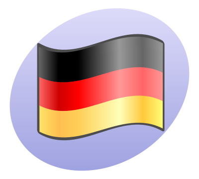 P German flag.svg