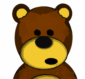 Bear clip art - vector clip art online, royalty free & public domain