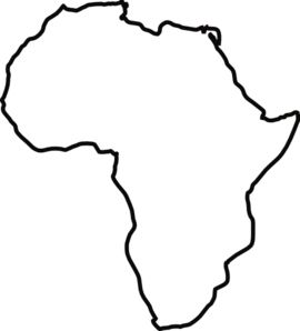 Best Photos of Africa Map Outline And White - Africa Map Outline ...