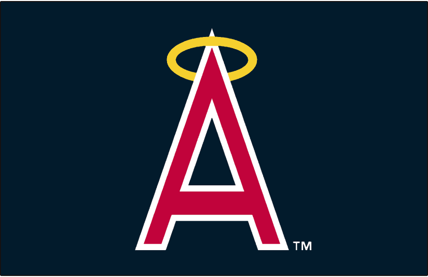 California Angels Cap Logo - American League (AL) - Chris ...