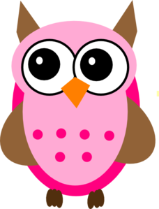 Owl Reading Clipart