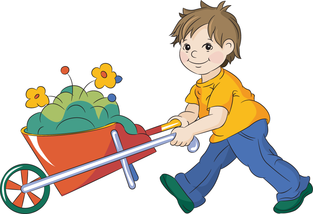 Wheelbarrow Clipart - Free Clipart Images