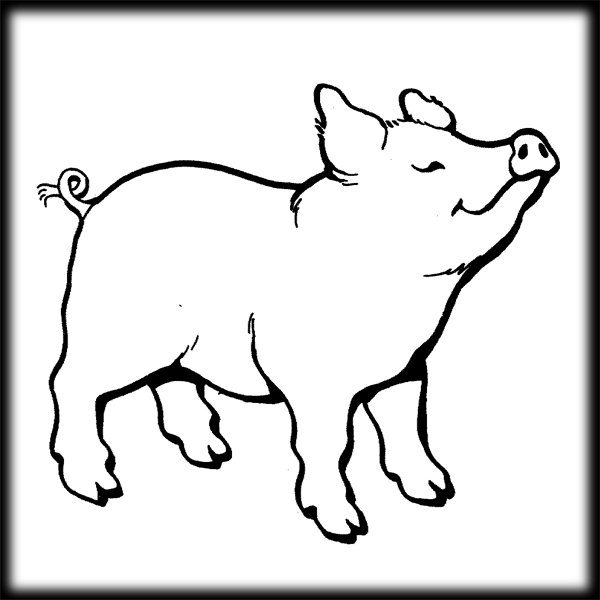 Clip Art Pig