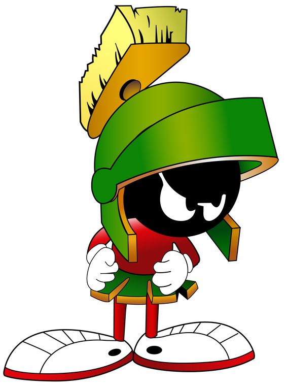 Marvin the martian, Mars and Suddenly