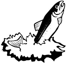 Salmon todd fish clip art at vector clip art image #21449