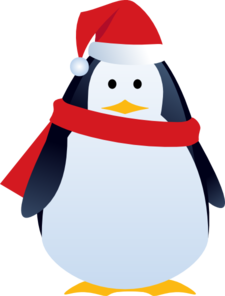 Christmas Penguin Clip Art - Free Clipart Images