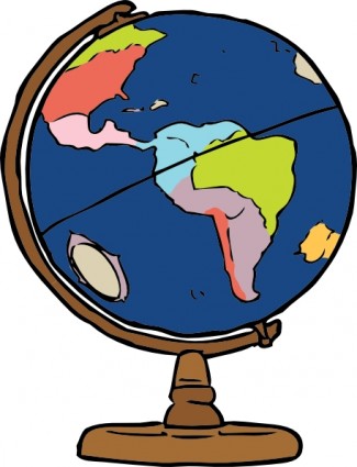 Clipart earth globe