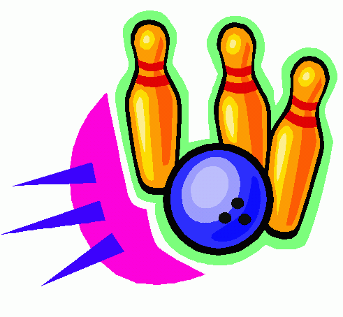 Christmas Bowling Clipart