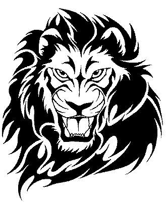 Lion Stencil | Free Download Clip Art | Free Clip Art | on Clipart ...