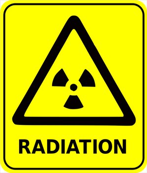 Radiation sign clipart