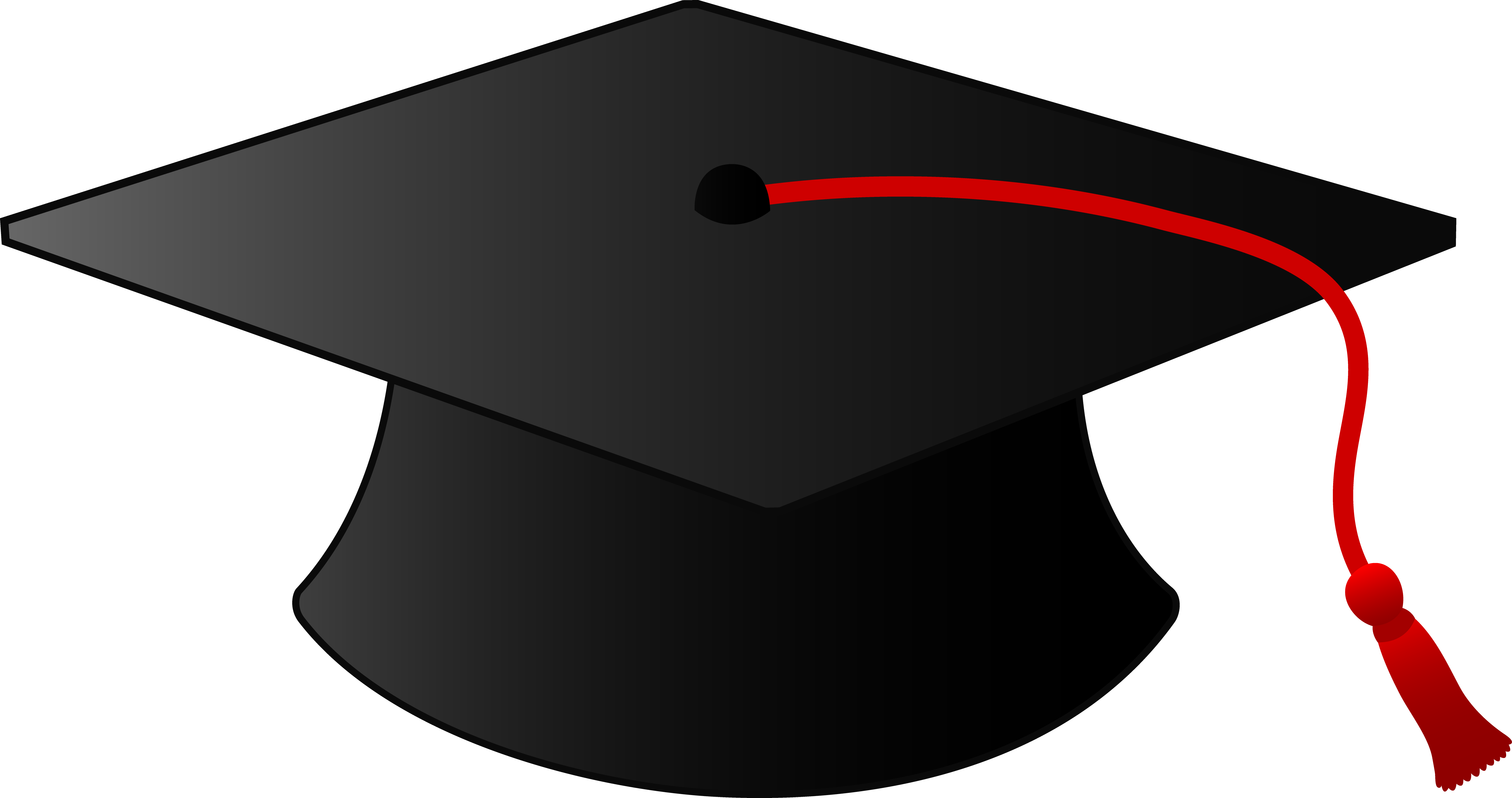 Graduation hats clipart