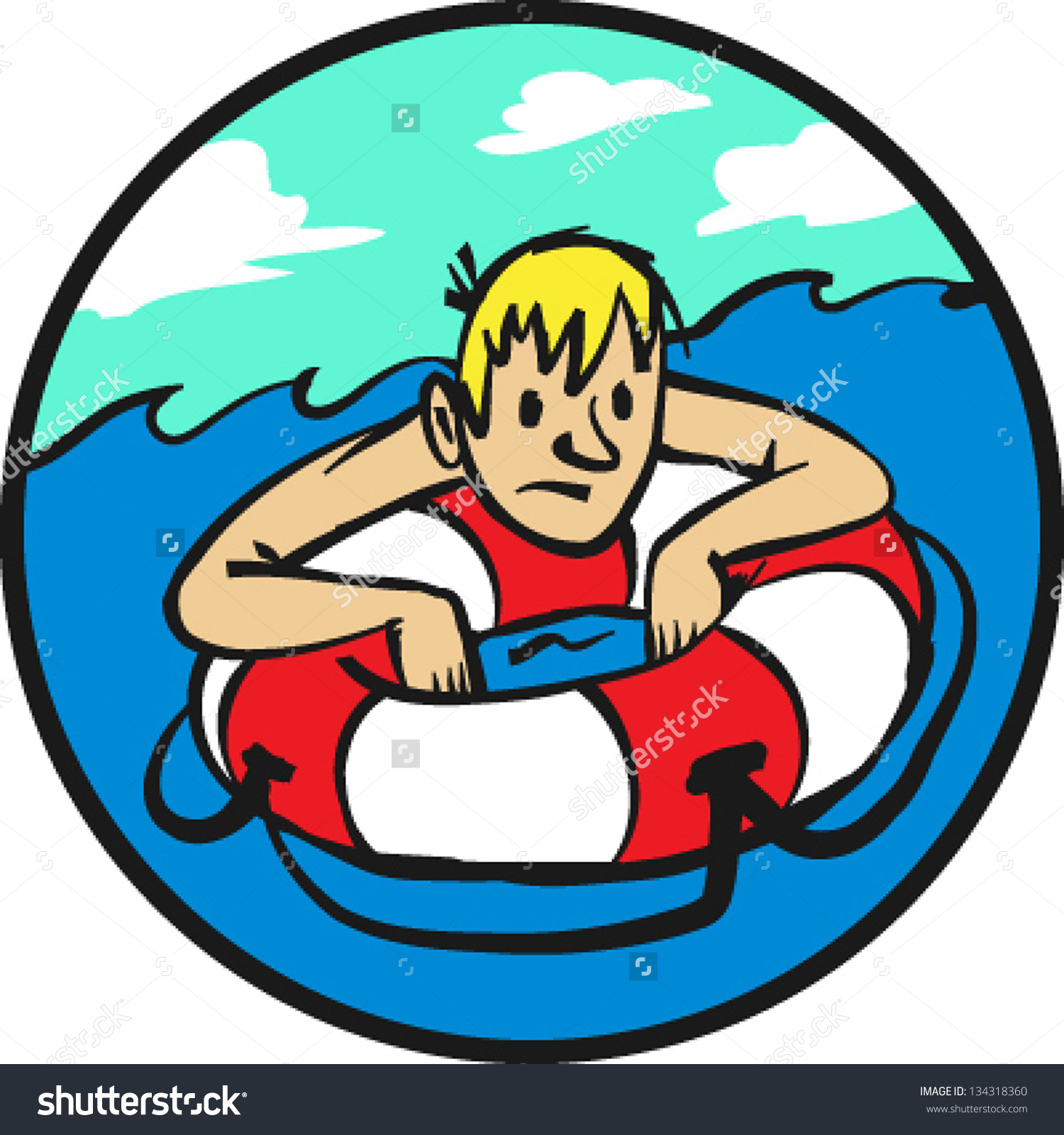 Drowning Cartoon - ClipArt Best