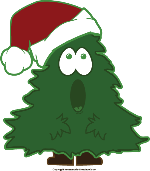 Free christmas tree clip art pictures