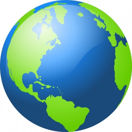 Free clipart images of globes