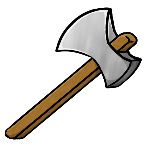 Minecraft Iron Axe Icon, PNG ClipArt Image | IconBug.com