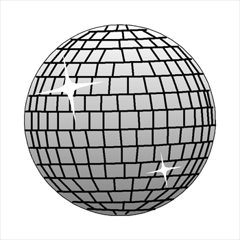 Clipart disco ball