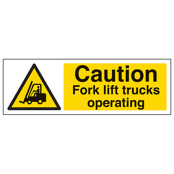 Fork Lift Truck Signs | Eureka Direct