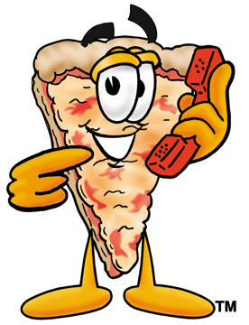 Funny Guy Eating Pizza Clipart