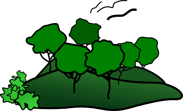 green mountains clipart