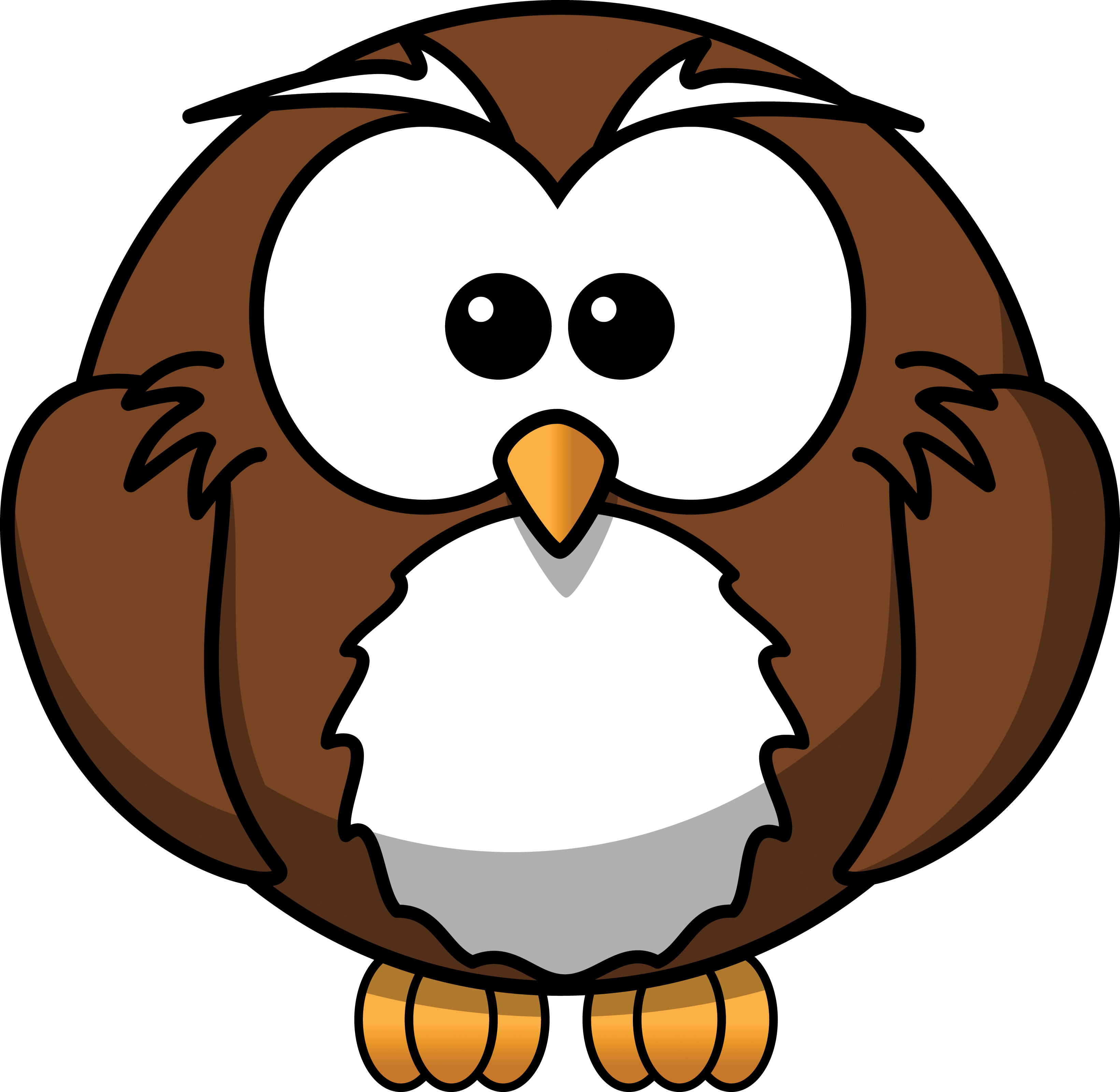 Free clipart owl with glasses