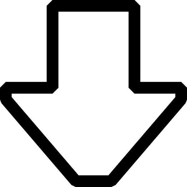 Clipart arrows pointing down