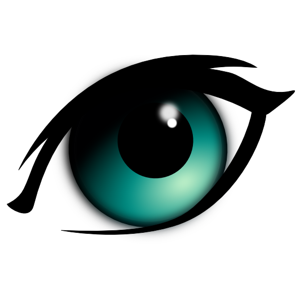 womens eyes clipart