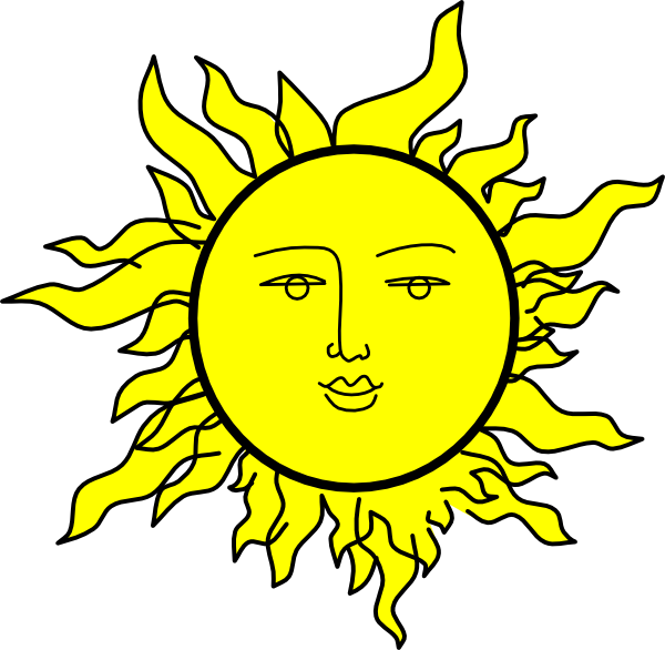Sad Sun Clip Art - Free Clipart Images