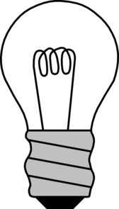 Christmas Light Bulb Coloring Page - Free Clipart ...