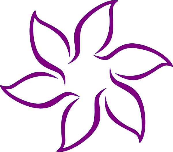 Purple Flower Clipart | Free Download Clip Art | Free Clip Art ...