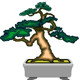 Clip Art - Clip art bonsai 002813