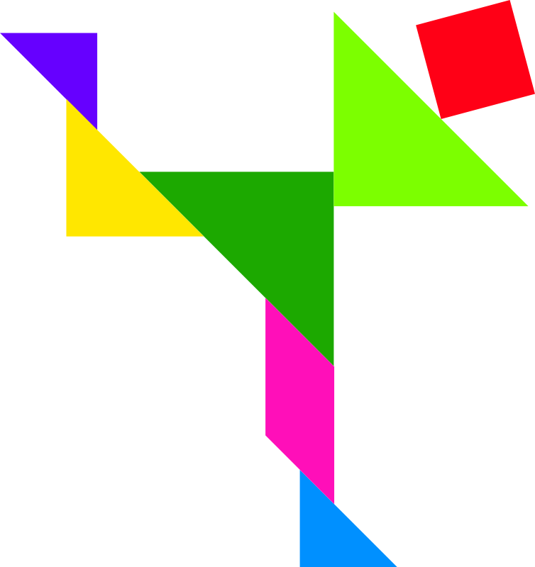 Clipart - Tangram