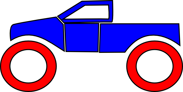 Monster Truck clip art - vector clip art online, royalty free ...