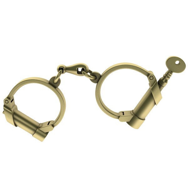 antique handcuffs cuff 3ds